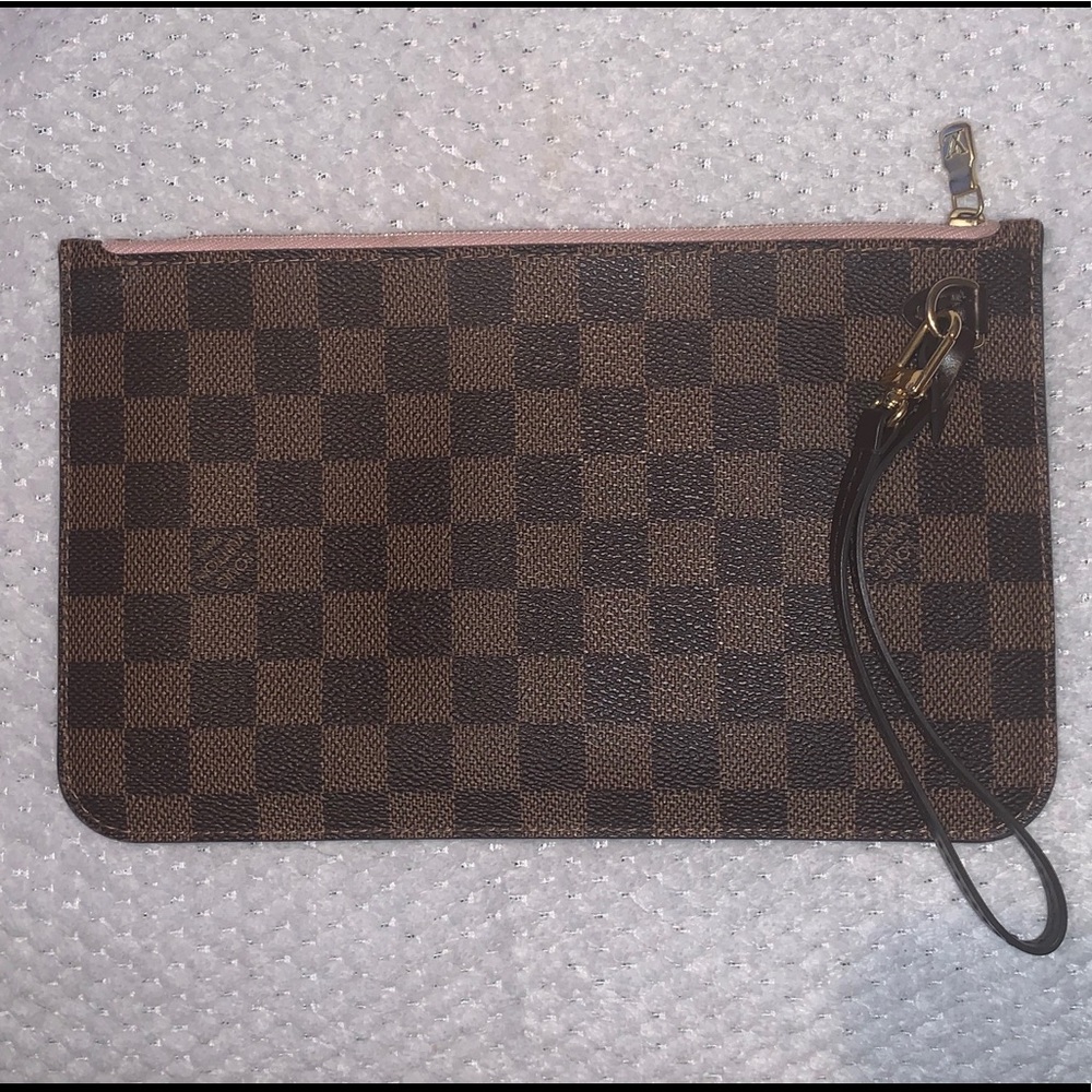 Louis Vuitton Damien Ebene Wristlet
